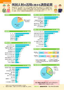 5月号 外国人材の活用に関する調査結果